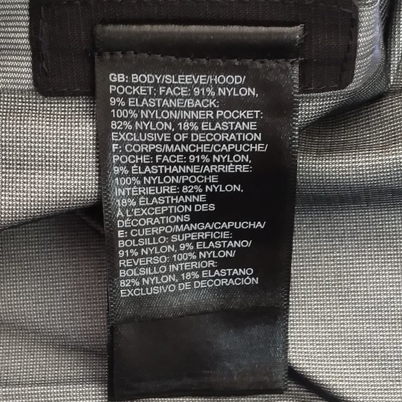 🆕 The North Face Men's DryVent Jacket, Medium-TNF Black/TNF Black, Authentic - Picture 8 of 9